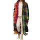 Long-sleeved Hooded Coat Printed Dragon And Phoenix Woolen Coat