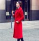 Thickened Plus Size Woolen Coat Temperament Thin Woolen Coat